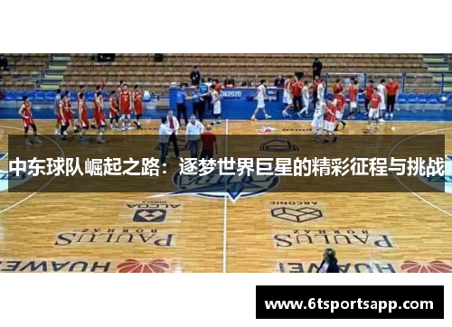 中东球队崛起之路：逐梦世界巨星的精彩征程与挑战